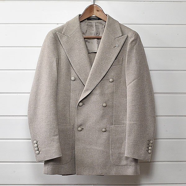 TAGLIATORE × Brilla per il gusto 別注 COSTA AZZURRA ウールナイロン ダブルブレスト ジャケット 42 タリアトーレ ビームス|25d0151拍卖