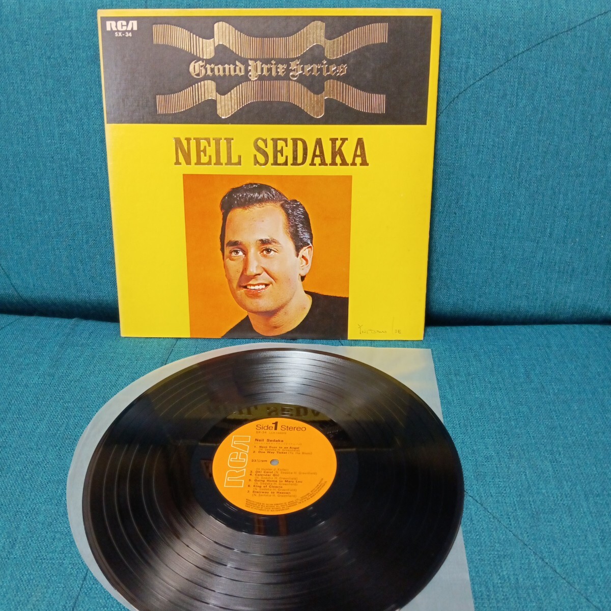 【3000円以上購入で1枚プレゼント!】 LP 450 ニール・セダカ SEDAKA NEIL グランプリ アルバム grand prix series 国内盤拍卖