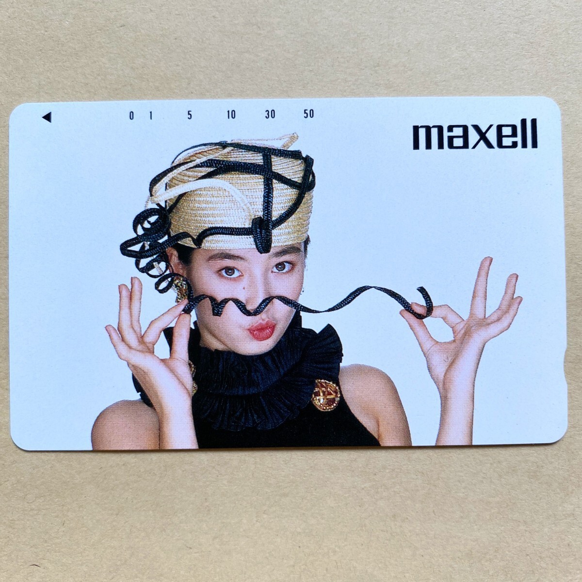 【未使用】 テレカ 50度 宮沢りえ maxell 拍卖
