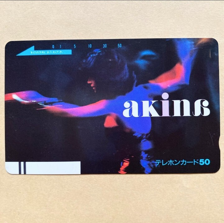 【未使用】 テレカ 50度 中森明菜 拍卖