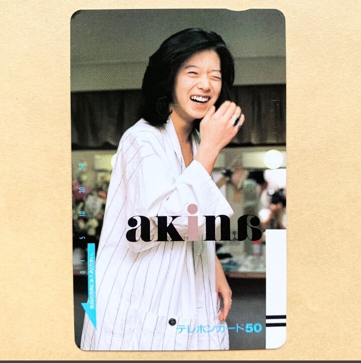 【未使用】 テレカ 50度 中森明菜 拍卖