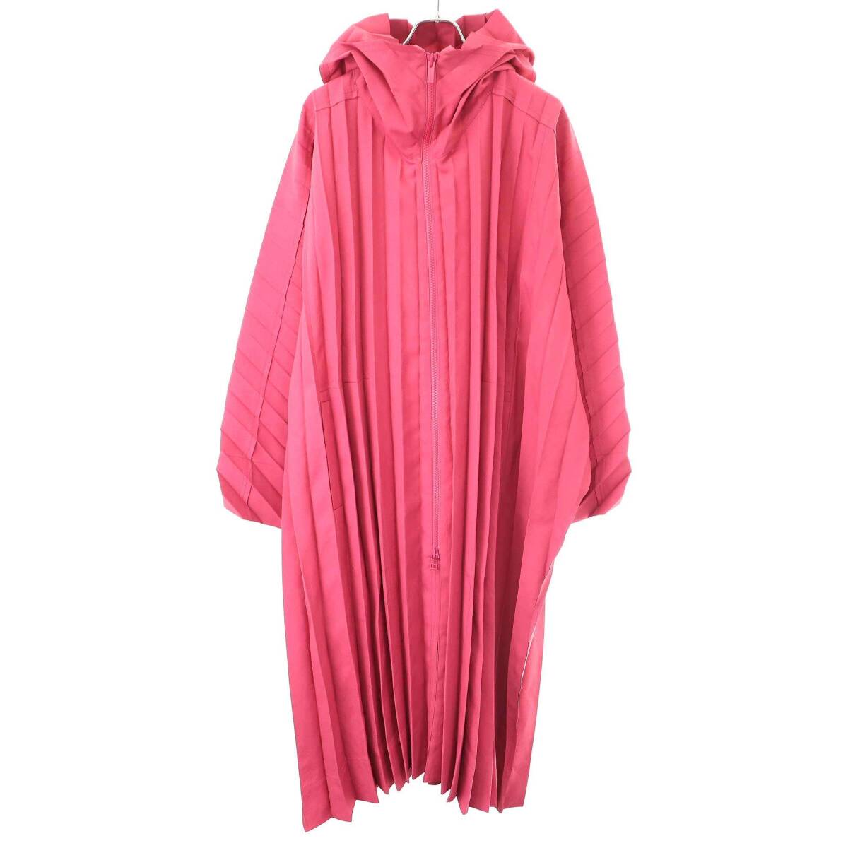 HOMME PLISSE ISSEY MIYAKE オム プリッセ イッセイ ミヤケ 24SS EDGE COAT LIGHT プリーツエッジコート HP41FA316 ピンク 3 ITZK8EZLA49A拍卖
