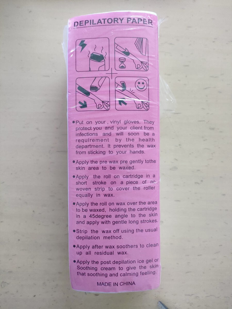 未使用 ブラジリアンワックスペーパー100P 拍卖