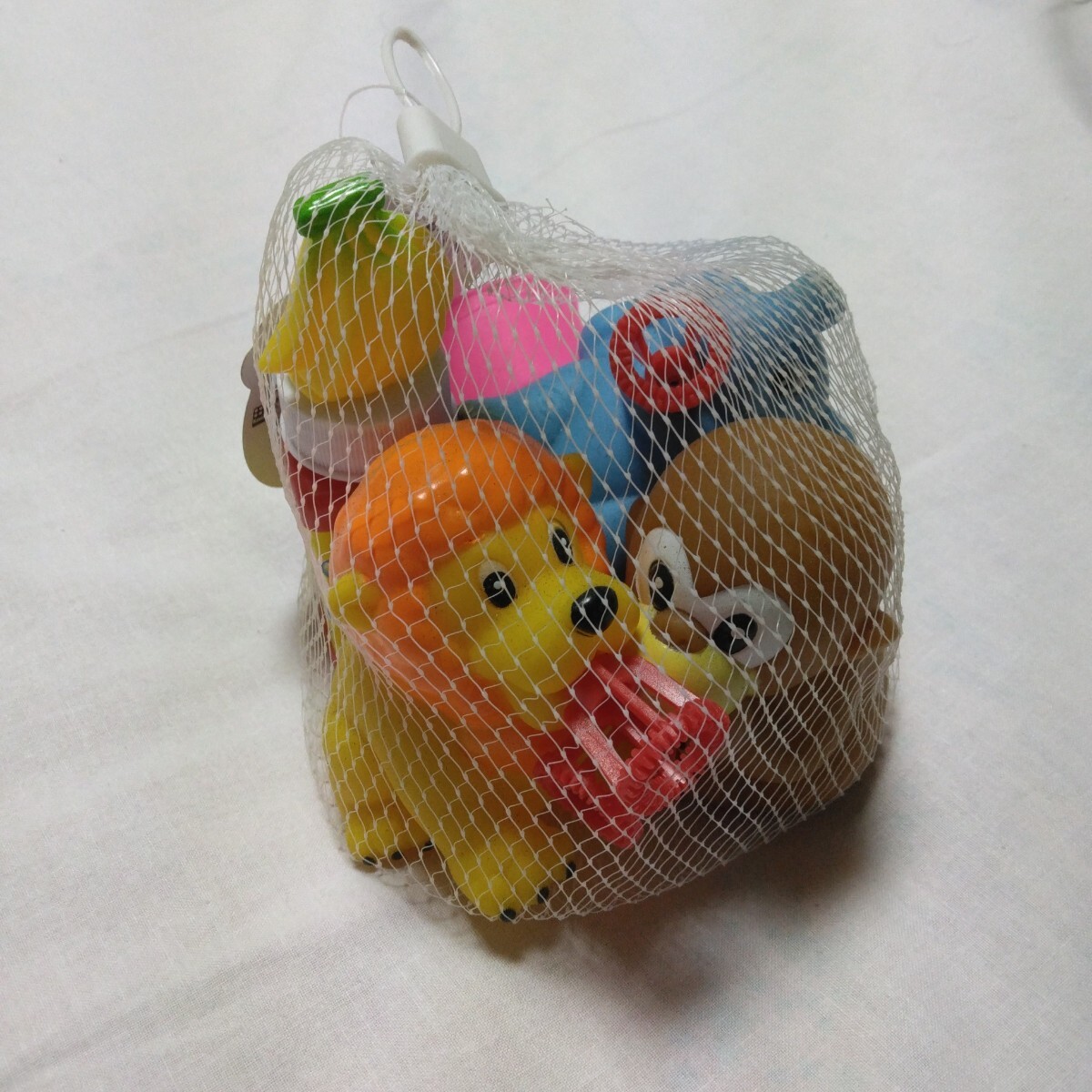 動物ソフビ人形 香り付きシャボン液付き 未使用品 保管品 当時品拍卖