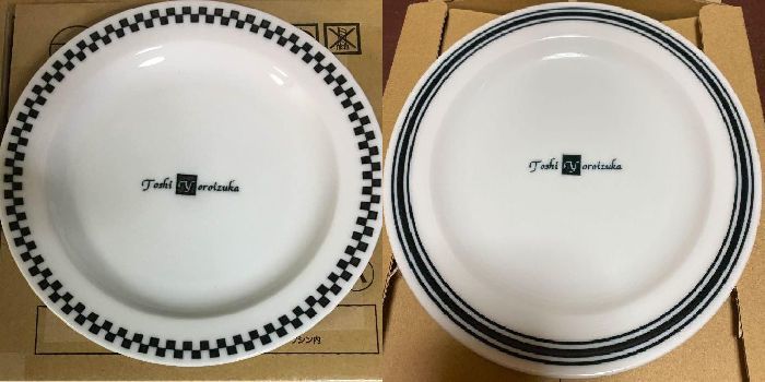 鎧塚俊彦シェフ監修ケーキプレート非売品2個セット拍卖