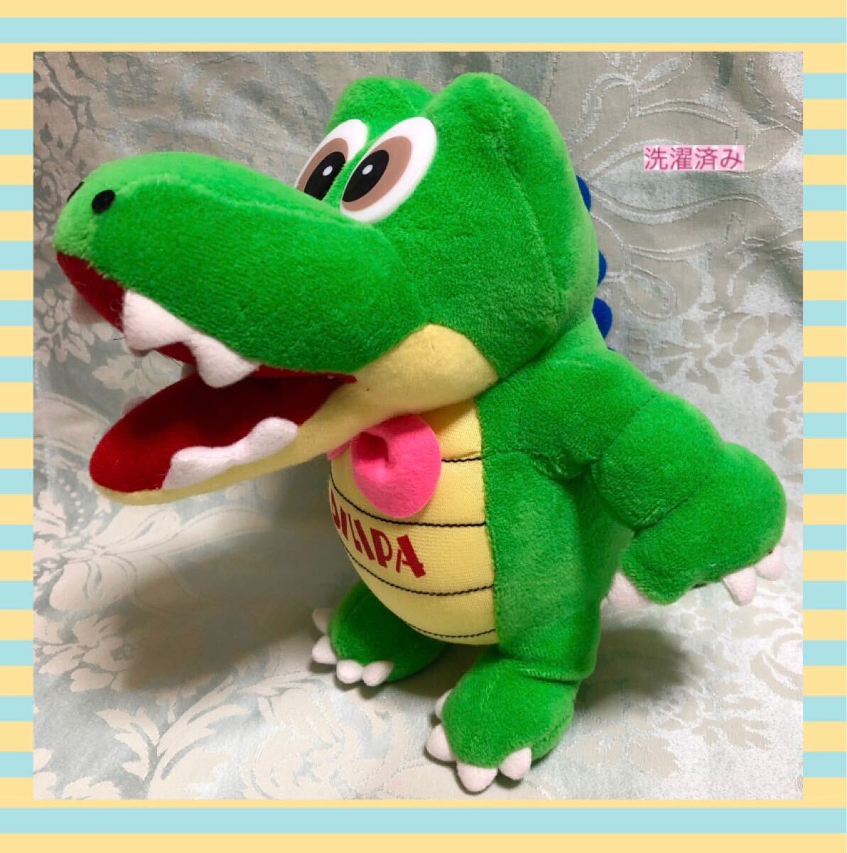 大阪ガス DILIPA キャラクター ワニ ぬいぐるみ わに 鰐 ノベルティー 企業 ディリパ 生活誕生館DILIPA拍卖