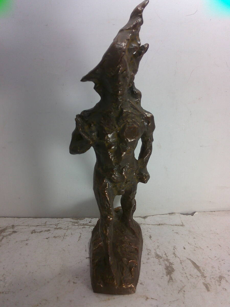 辻志郎・元日展評議員「道」・ブロンズ拍卖