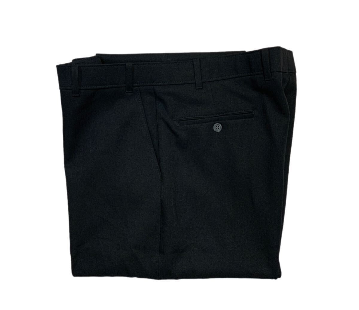 デッドストック ビンテージ 試着程度NOS 80sリーバイス Levis ACTION SLACKS アクション スラックスパンツ ストレッチMADE IN USA黒色W39位拍卖