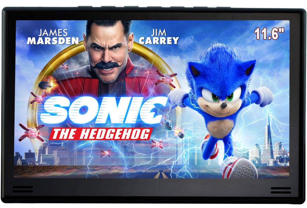 訳あり商品・未使用品 車載用モニター DVDプレイヤー 11.6インチ 大画面拍卖