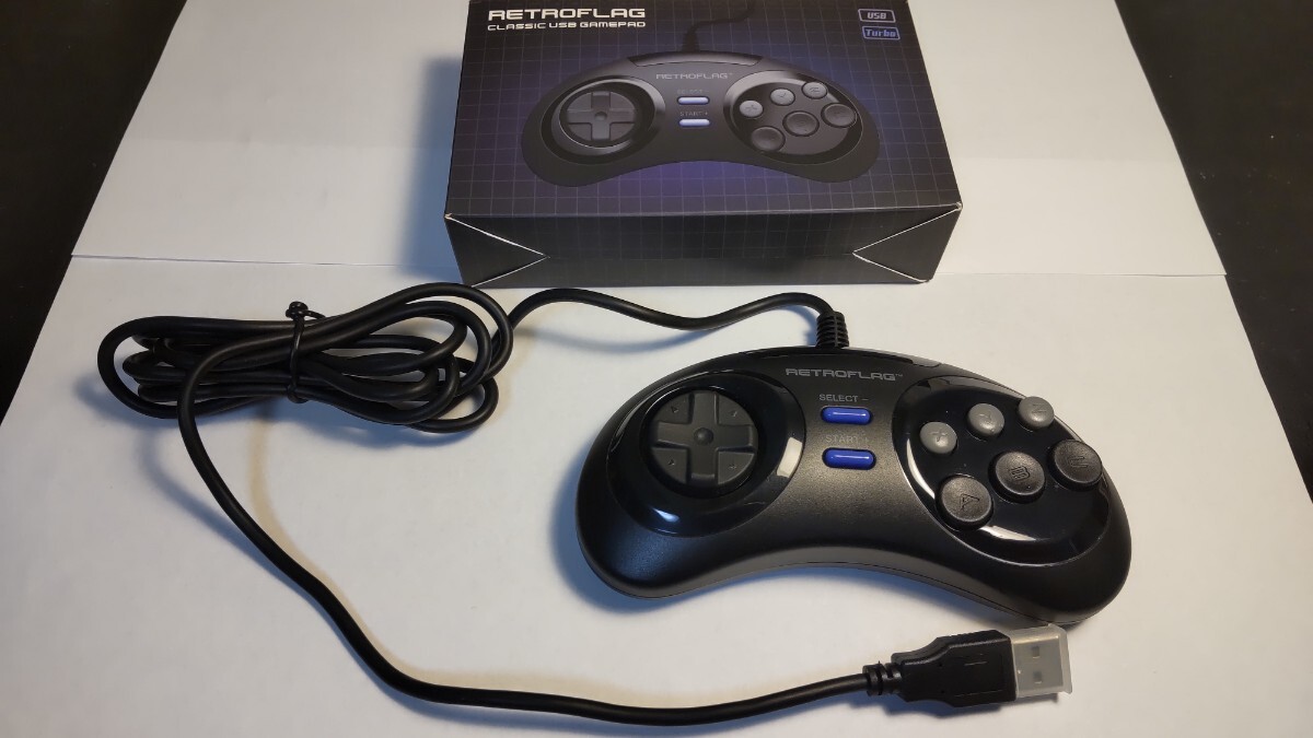 Retroflag Classic USB Gamepad 8 buttons FIGHTPAD STREET FIGHTER Switch Windows PC 格闘 サターンパッド風 ファイティングパッド拍卖