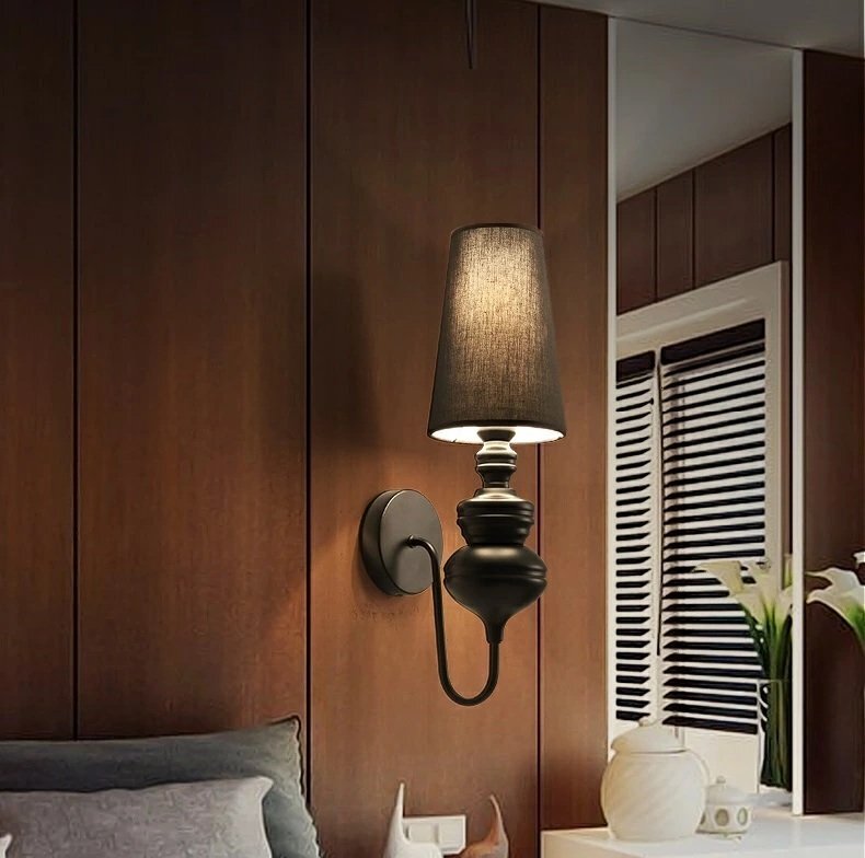 ■おしゃれな壁掛け照明 北欧モダン 壁掛けライト インテリア照明 リノベーション/大家さん【E0131L10-LEFT10BK】拍卖