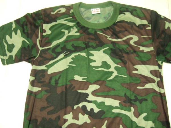 横浜最新 アーミー迷彩柄 ♪魅惑のTシャツ L メンズレディース 送料無料ξtsξarmξ75拍卖