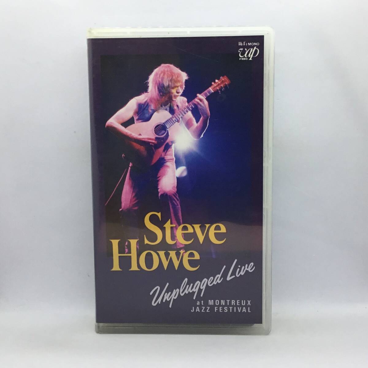 ★ スティーヴ・ハウ / アンプラグド・ライヴ (VHS) VPVR-60653 Steve Howe拍卖