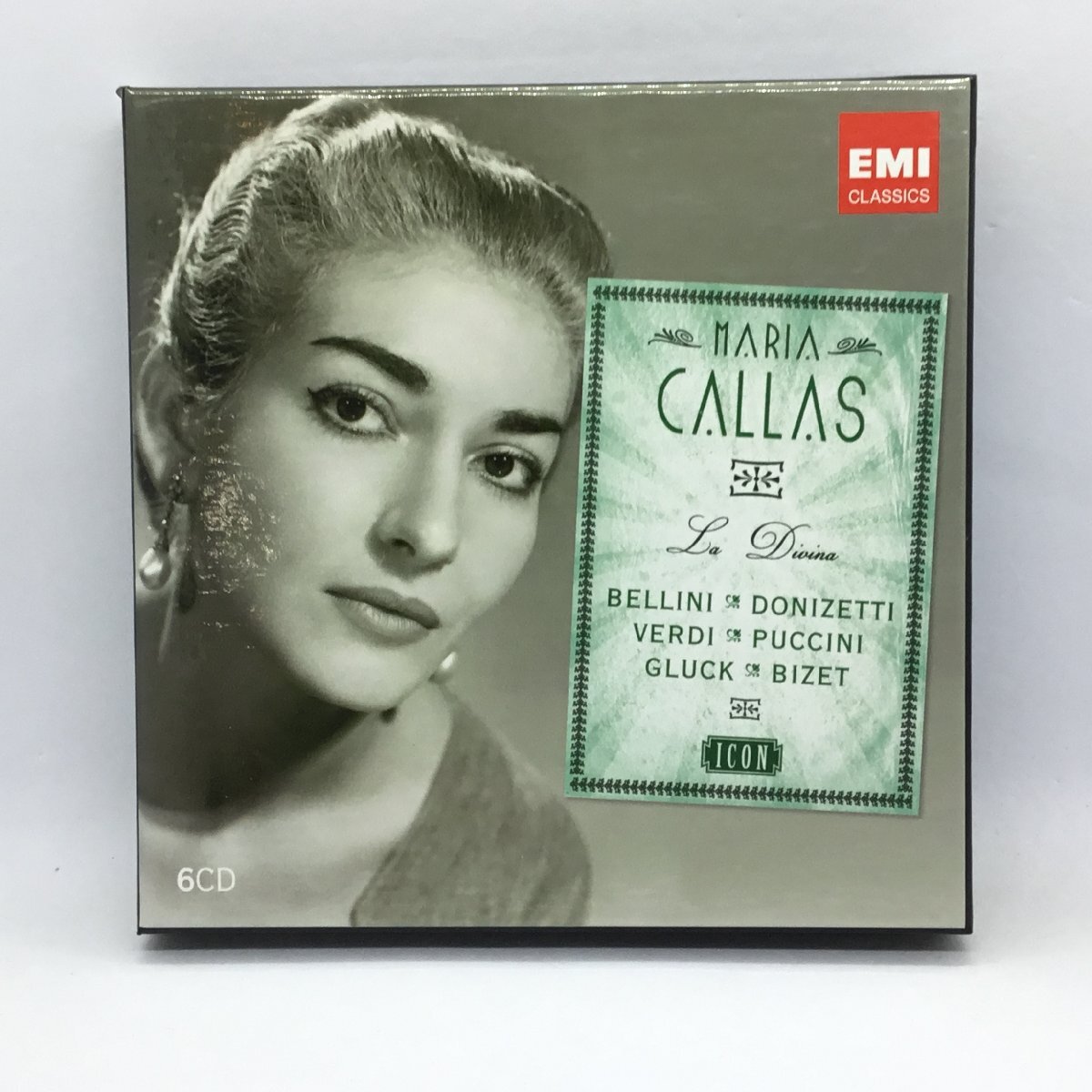 ▲マリア・カラス/ラ・ディヴィーナ EMI録音集 (6CD) 5099962340120 MARIA CALLAS/LA DIVINA:BELLINI,DONIZETTI,VERDI,PUCCINI,GLUCK,BIZET拍卖