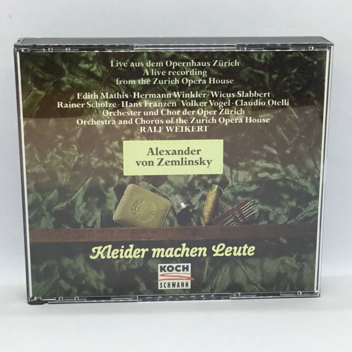 ▲ ヴァイケルト / ツェムリンスキー:馬子にも衣装 (2CD) 314069 Weikert Zemlinsky Kleider Machen Leute拍卖