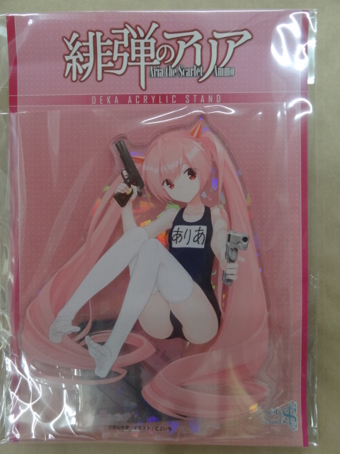 緋弾のアリア ホログラムデカアクリルスタンド 神崎・H・アリア スク水 ver.拍卖