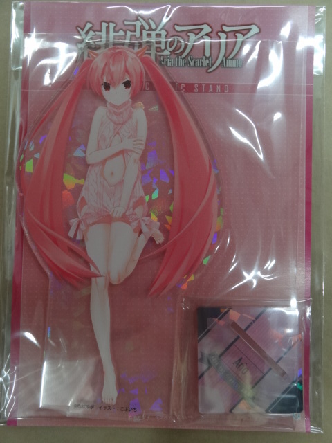 緋弾のアリア ホログラムデカアクリルスタンド 神崎・H・アリア セクシーニット ver.拍卖