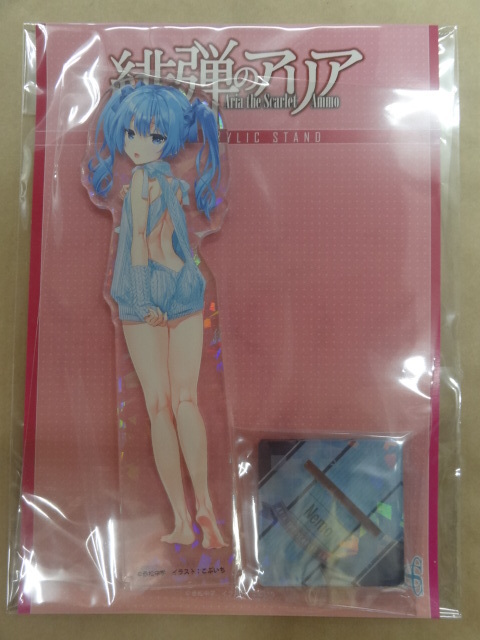 緋弾のアリア ホログラムデカアクリルスタンド ネモ・リンカルン セクシーニット ver.拍卖