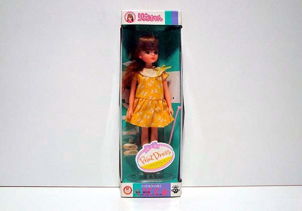 ☆リカちゃん/'1984 プリントドレス 新品 検)旧タカラ/タカラトミー/キャラクタードール/着せかえ人形/昭和レトロ/3拍卖