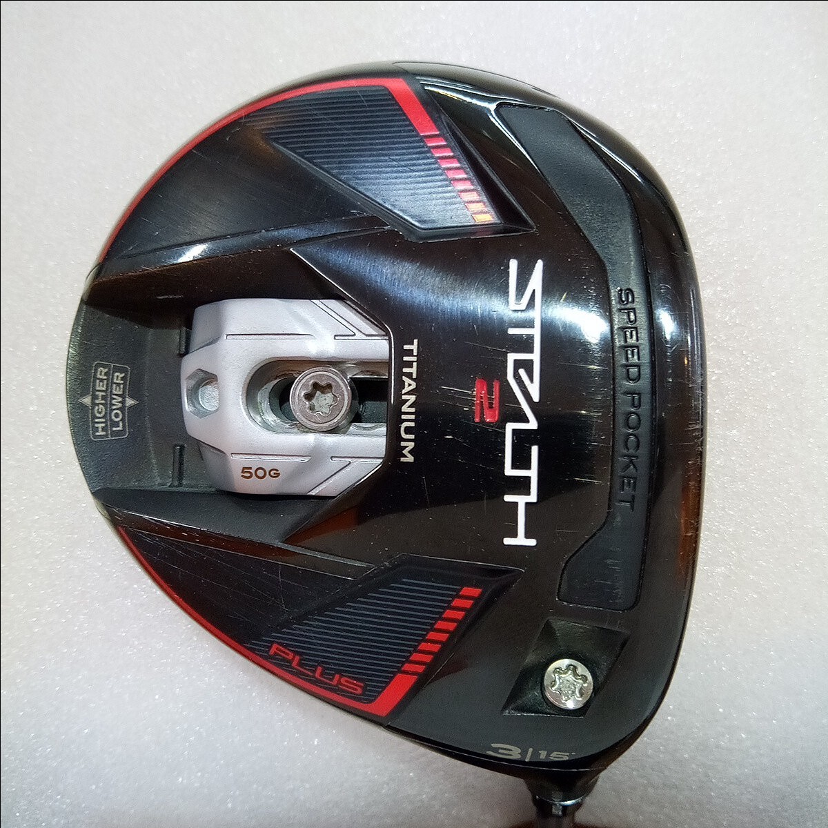 【即決価格】【FW】テーラーメイド/ STEALTH2 PLUS/15度/SPD661エボ6/FLEX S/カバー無し拍卖