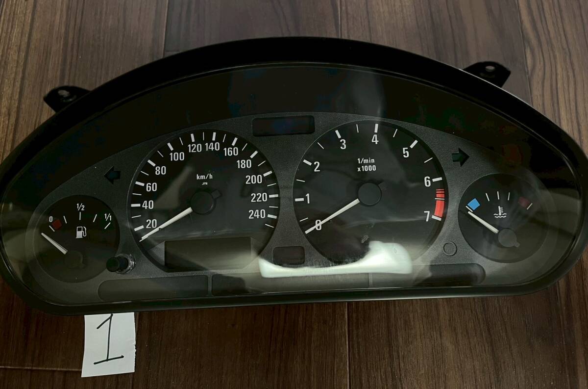 BMW E36 3シリーズ 純正 スピードメーター 計測器 走行距離不明 内装 メーター 拍卖