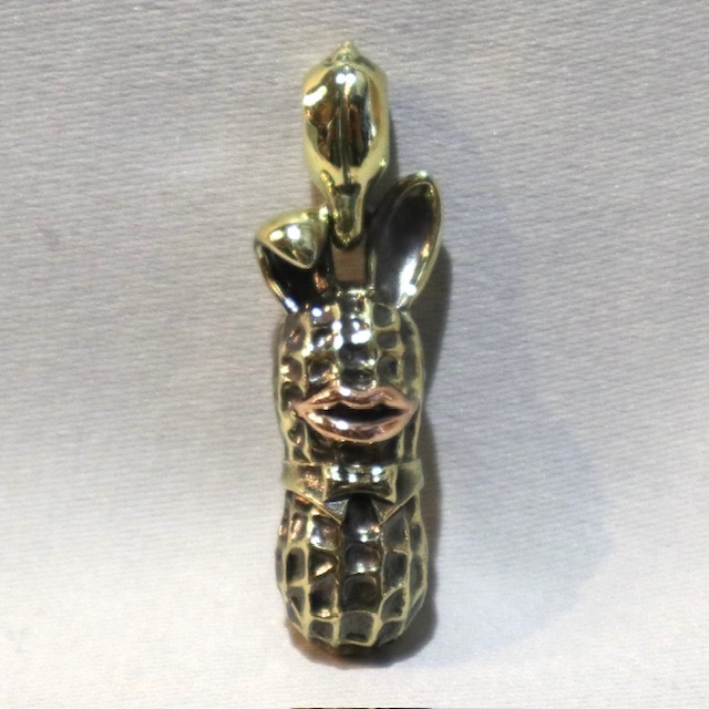 Peanuts&Co ピーナッツカンパニー LARGE BUNNY PEANUTS Brass/Copper ブラス ペンダントトップ拍卖