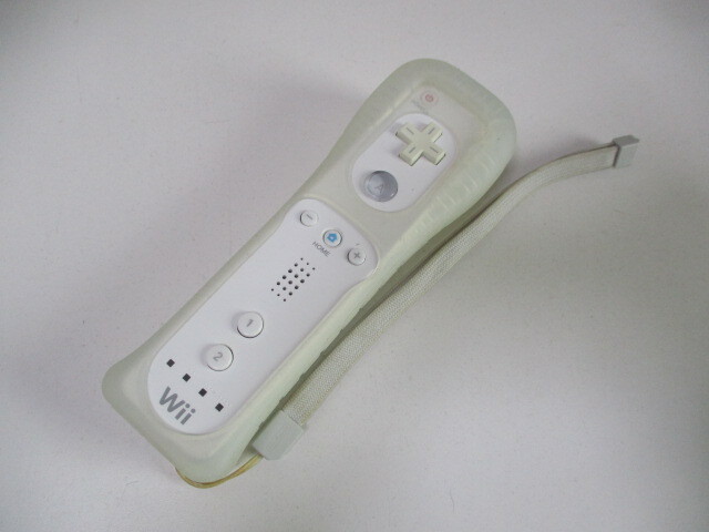 G∫109 Wiiリモコンプラス 任天堂 純正 RVL-003 白 ホワイト 動作確認済 検:ゲーム Wii U リモコン コントローラー拍卖