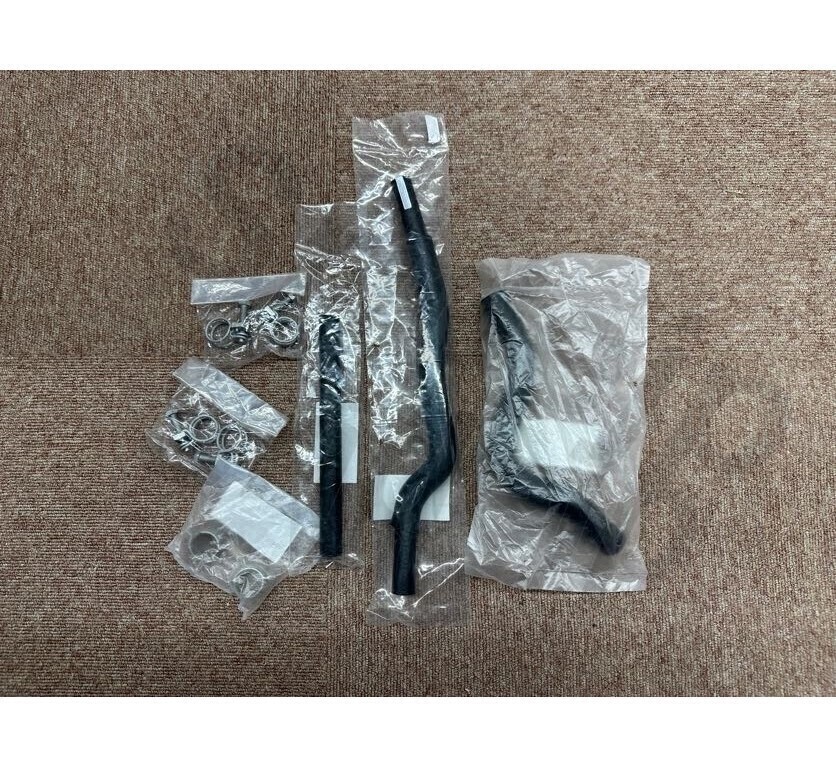 【未使用】日産 純正 S13 180SX シルビア パワステホース パワーステアリング サクション リターンホース 3本 クランプ付き SR20DET RPS13拍卖