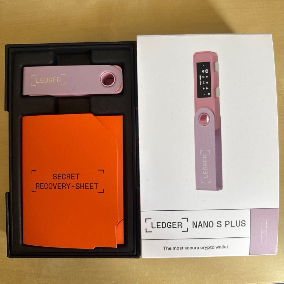 LEDGER Nano S★ピンク★暗号資産ウオレット★ USB型ハードウエアウォレット★未使用品拍卖
