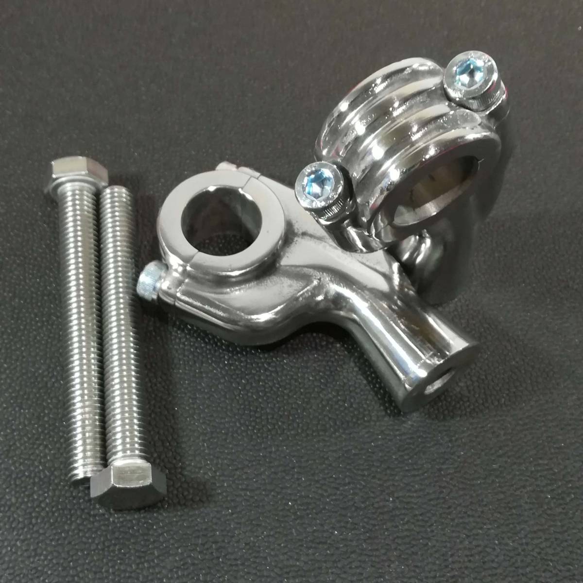 ステンレス ハンドル ポスト ライザー 1インチ ハーレー ドラッグスター チョッパー ボバー 6拍卖