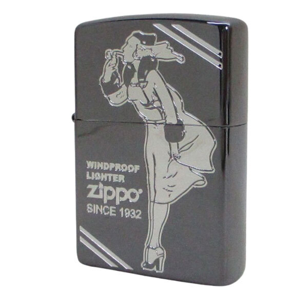 ジッポー オイルライター USA Zippo Windy ウィンディ 2BK-WINDY/送料無料拍卖