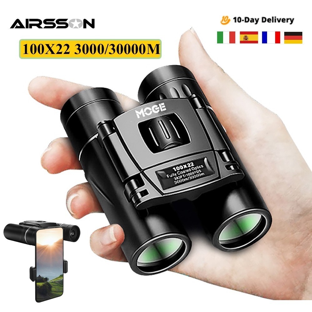 100X22プロ双眼鏡30000mハイパワーhdポータブル狩猟光学望遠鏡BAK4ナイトビジョン双眼鏡キャンプDJ1581拍卖