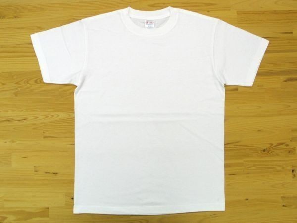 Printstar 00085-CVT 5.6ozヘビーウェイトTシャツ Lサイズ 1枚 ホワイト 無地 プリントスター085 ネコポス350円発送可 白拍卖