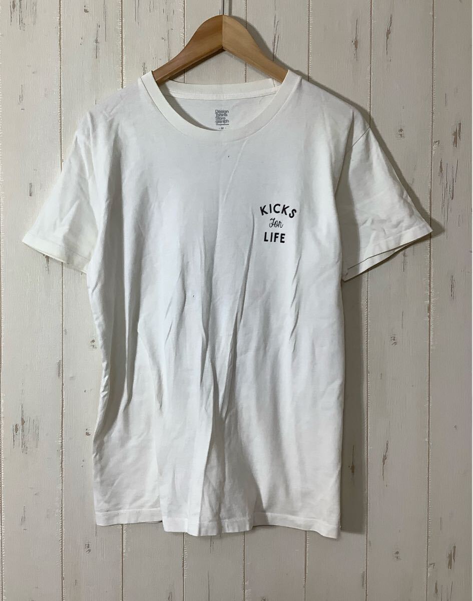 け1694 graniph グラニフ 半袖Tシャツ M ホワイト KICKS拍卖