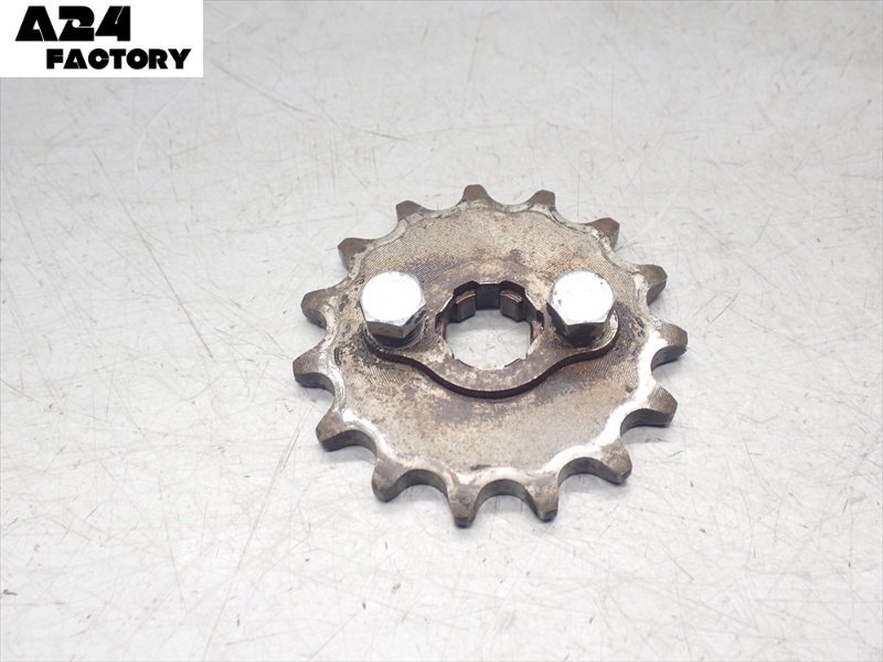 B1R7-0414 ホンダ スーパーカブ90 カスタム フロントスプロケット ドライブスプロケット 15丁 【HA02-263~ 3速セル付き】拍卖