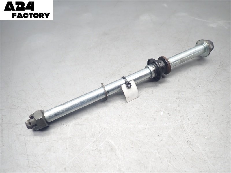 B1R7-0414 ヤマハ TW200 フロント アクスルシャフト 純正品 【2JL-048*** 1998年式 動画有】拍卖