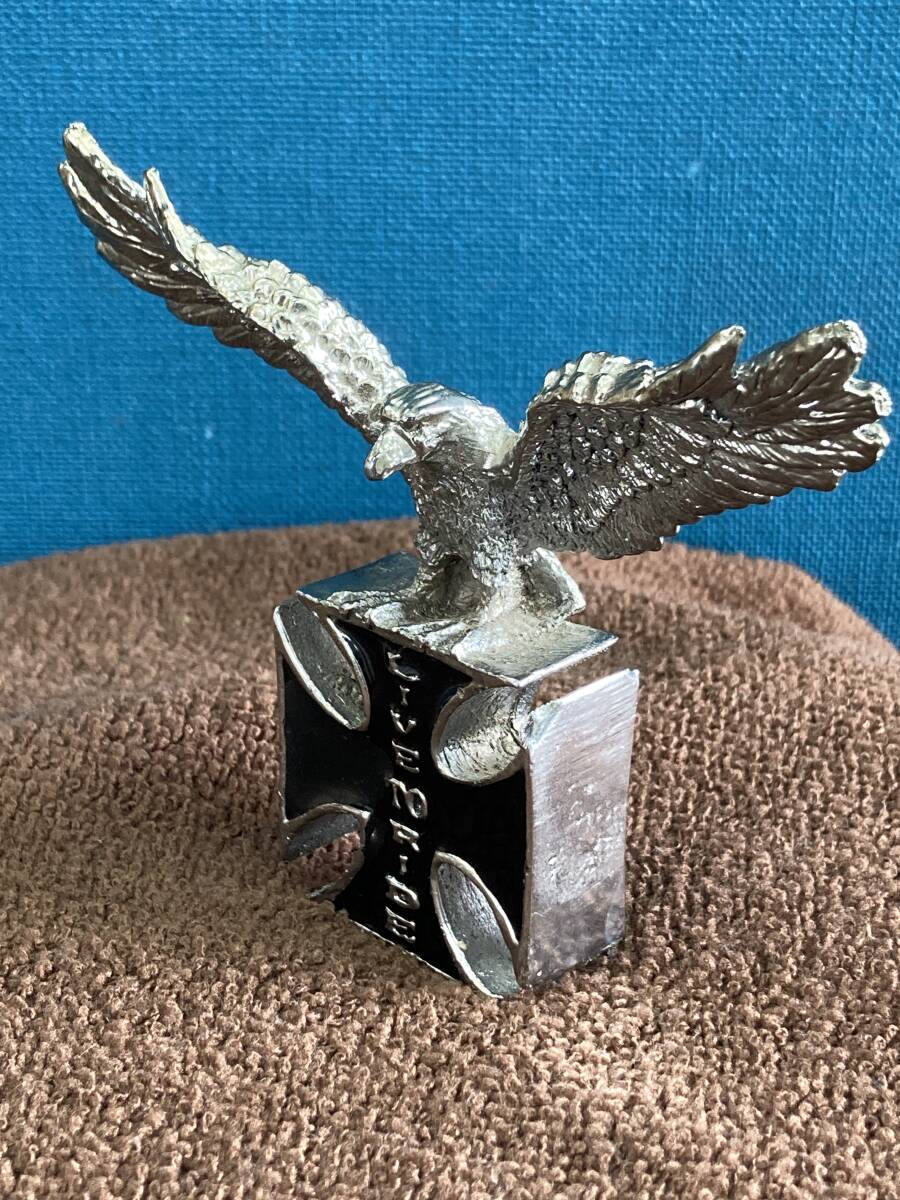 nos70s当時物live to ride シーシーバートップイーグルオーナメント ナックルパンショベルサイドバルブ べイツ パンヘッド チョッパー拍卖