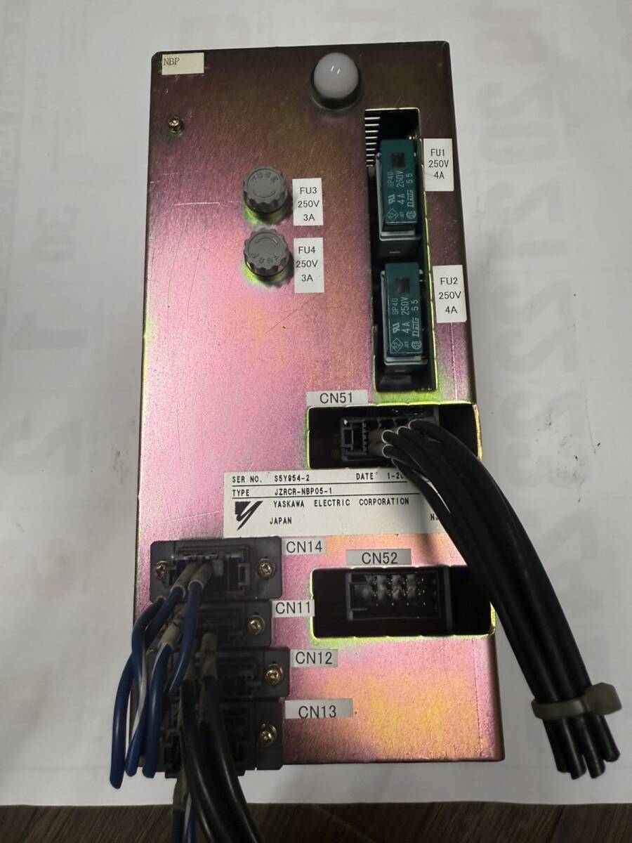 (AA01)YASKAWA 安川電機 タイプ JZRC-NBP05-1 日付 1-2016 ROBOT NX100/EPH 4000(動作未確認)拍卖