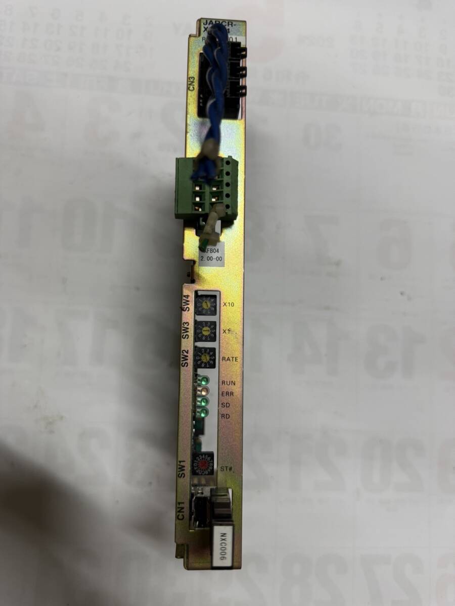 (AA03)YASKAWA 安川電機 JARCR-XFB04 REV.B 01 HE0200025 NX100/EPH4000(動作未確認)拍卖