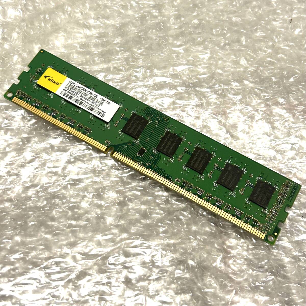 elixir 2GB メモリ M2Y2G64CB8HC5N-CG (DDR3-1333 PC3-10600U) DDR3 PC デスクトップ パソコン 専用 パーツ 動作未確認拍卖