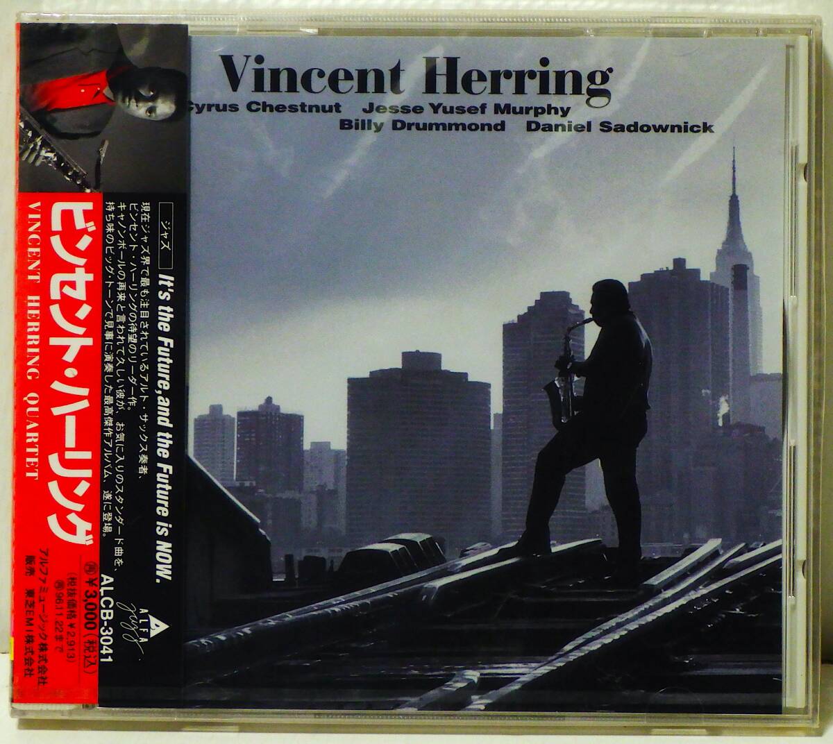 RARE ! 見本盤 未開封 ビンセント ハーリング PROMO ! VINCENT HERRING ALFA JAZZ ALCB 3041 拍卖