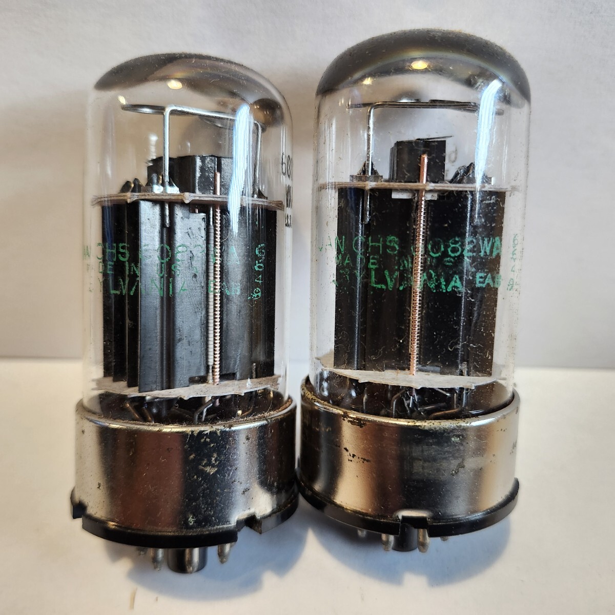 SILVANIA CHS 6082WA MADE IN U.S.A. 真空管 2本 ヴィンテージ 未使用品拍卖