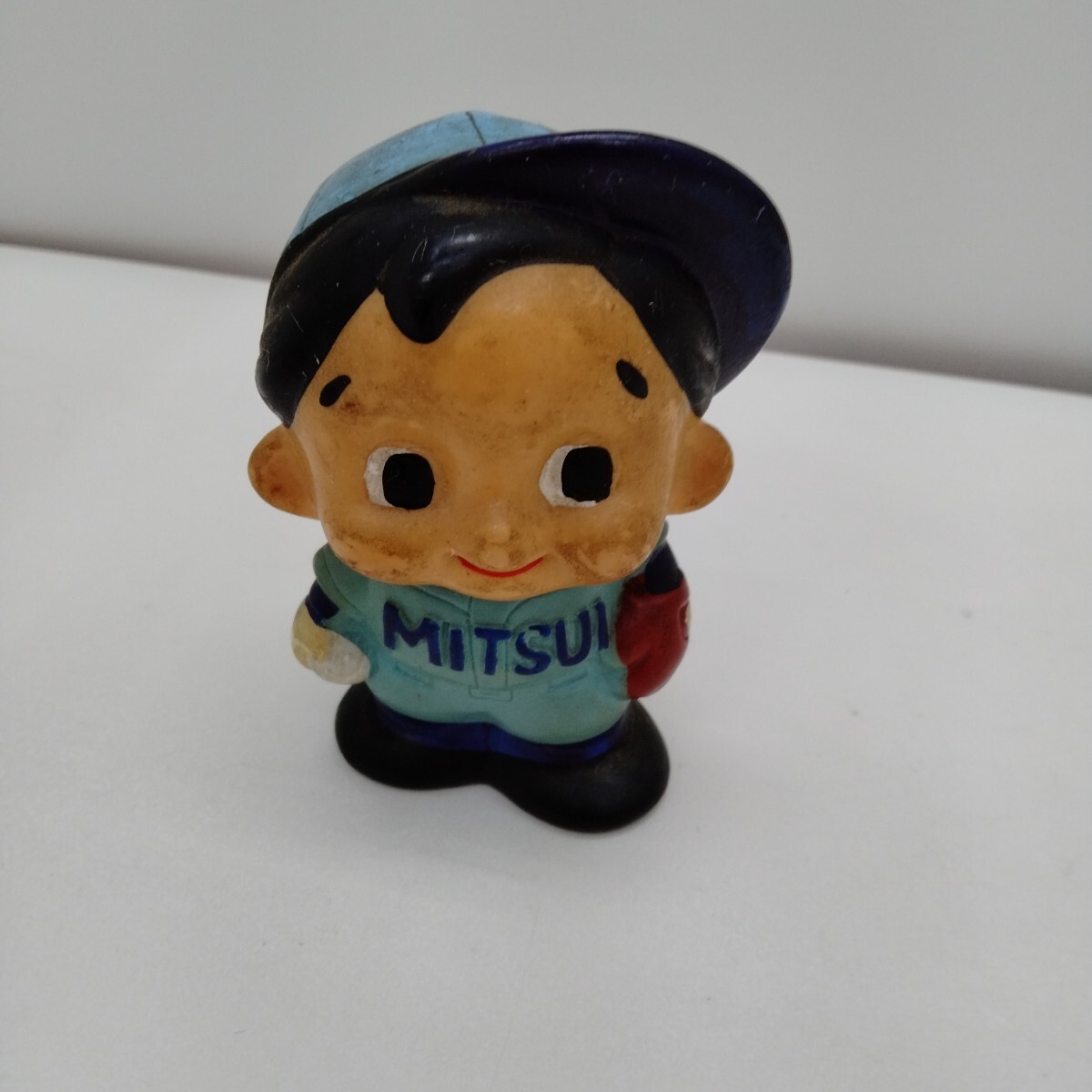 【長期保管】三井銀行 野球 ソフビ貯金箱拍卖