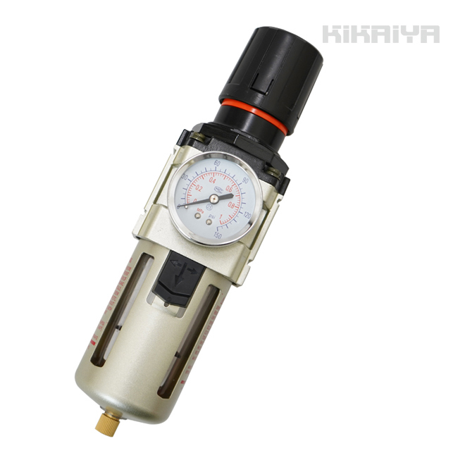 レギュレーター付 エアーフィルター Rc 1/2 エアーレギュレーター ウォーターセパレーター エアードライヤー KIKAIYA拍卖