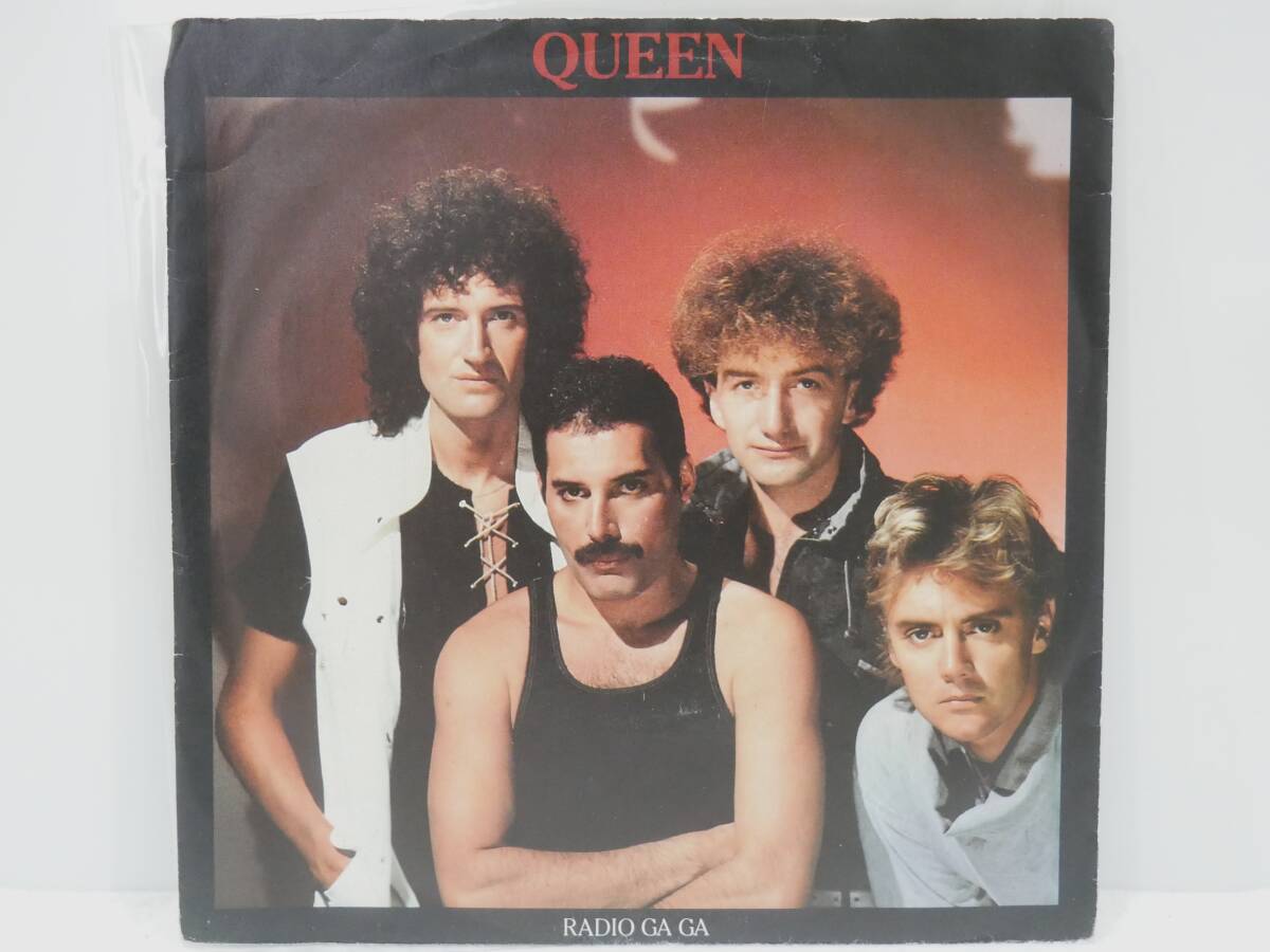 ■EP盤/UK盤◇QUEEN クイーン☆RADIO GA GA レディオガ・ガ/I GO CRAZY アイ・ゴー・クレイジー■拍卖