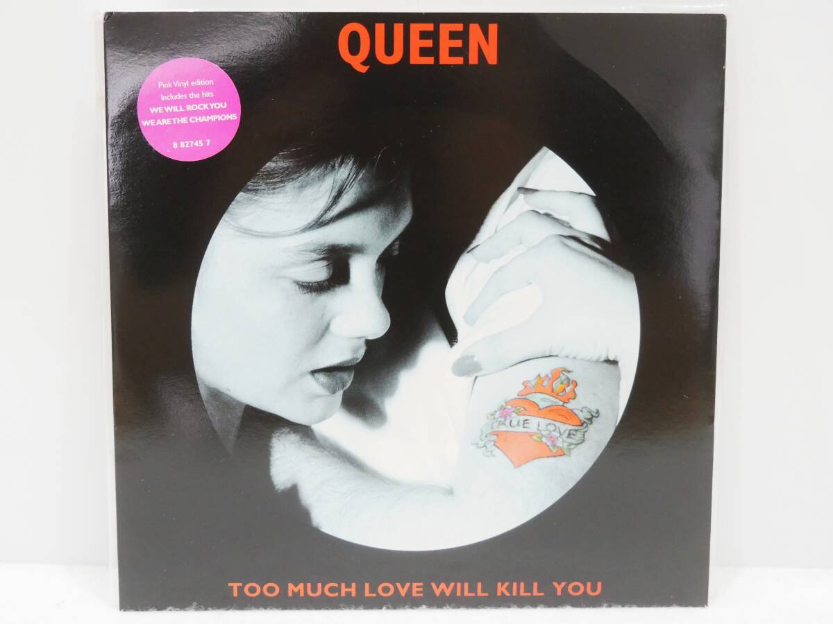 ■EP盤/UK盤◇QUEEN クイーン☆TOO MUCH LOVE WILL KILL YOU/WE WILL ROCK YOU/WE ARE THE CHAMPIONS■拍卖