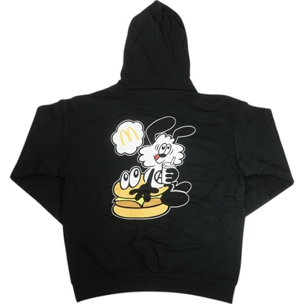 VERDY ヴェルディ ×McDonalds Hoodie Black 上海限定パーカー 黒 Size 【L】 【新古品・未使用品】 20818418拍卖