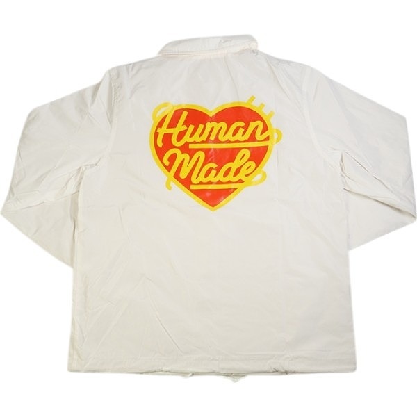 HUMAN MADE ヒューマンメイド 23AW COACH JACKET White HM26JK002 ハートジャケット 白 Size 【S】 【新古品・未使用品】 20818567拍卖