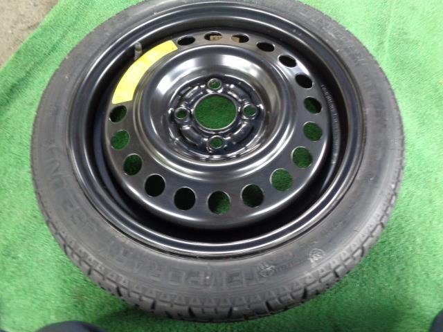 中古 日産 キューブ Z12 純正 テンパータイヤ/応急用タイヤ T125-70D15 2012年拍卖