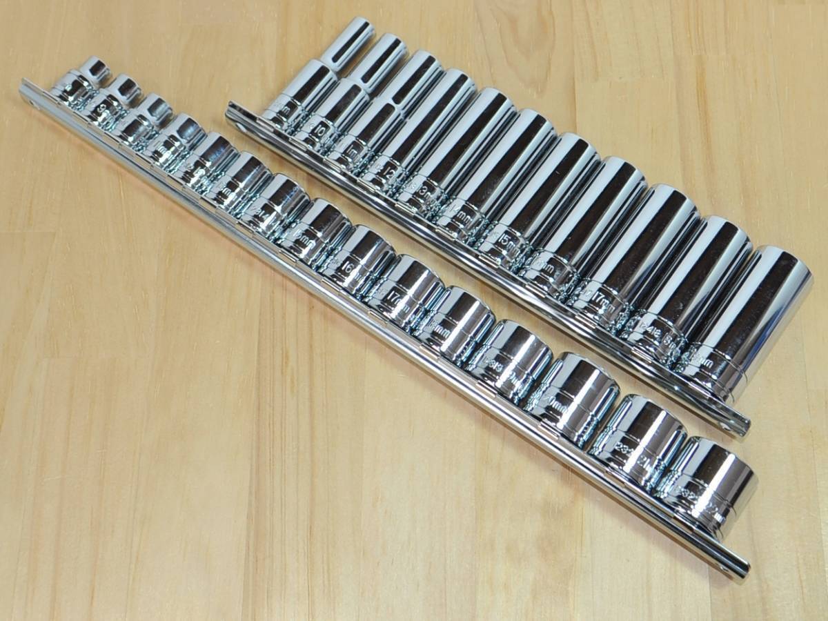 ★SIGNET 9.5sq ソケット 15個 ディープソケット 11個 セット 12350 12431★3/8 ソケットホルダー ディープ♪拍卖